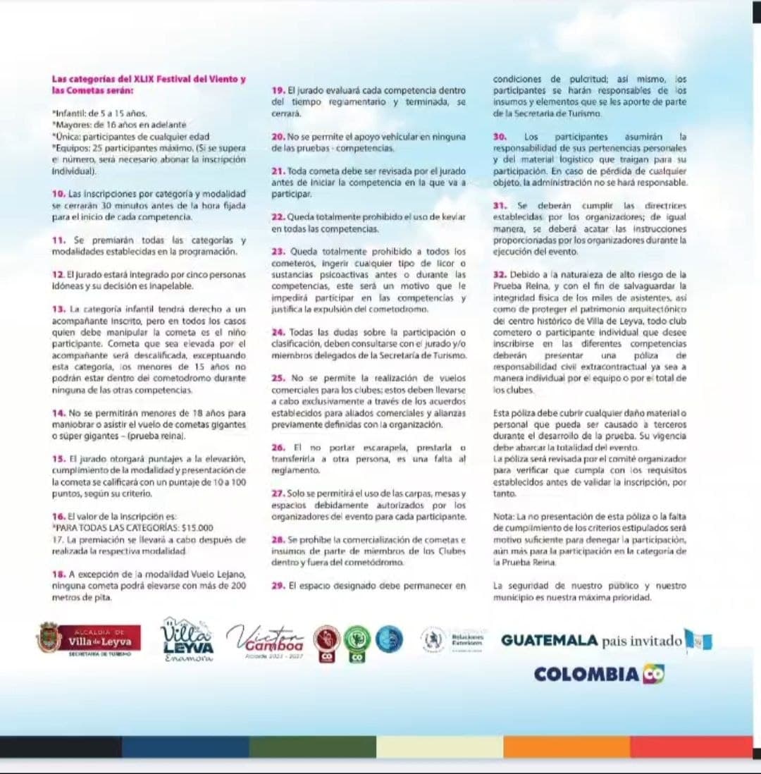 Festival del Viento y las Cometas 2026: programación completa de la XLIX edición (14 al 17 de agosto) — foto 5
