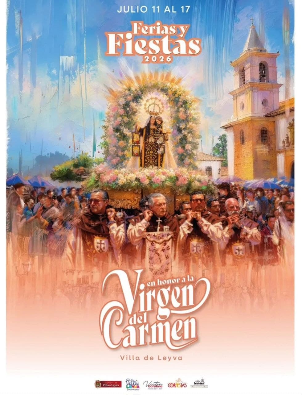 Ferias y Fiestas 2026 en honor a la Virgen del Carmen: del 11 al 17 de julio